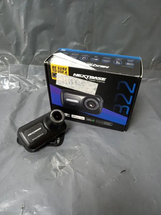 BOXED NEXTBASE 322 VEHICLE DASH CAM 