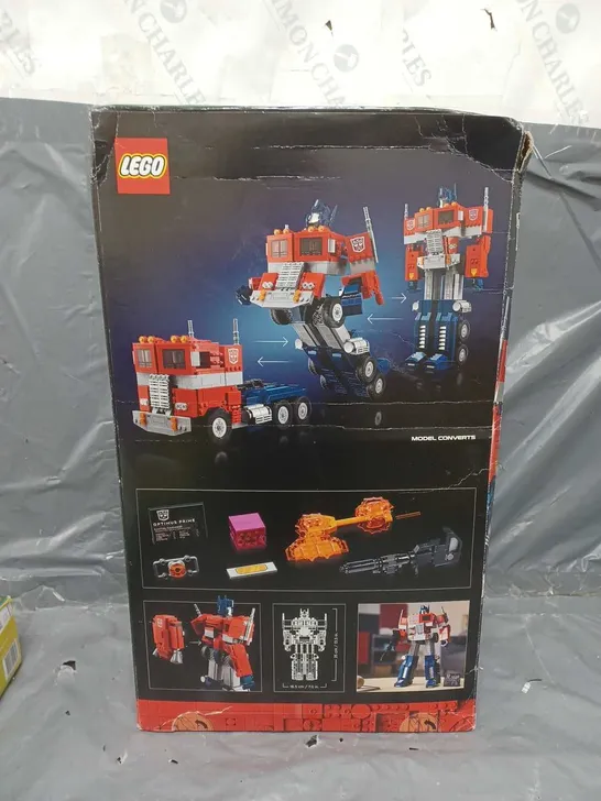 BOXED LEGO TRANSFORMERS OPTIMUS PRIME 10302 RRP £149