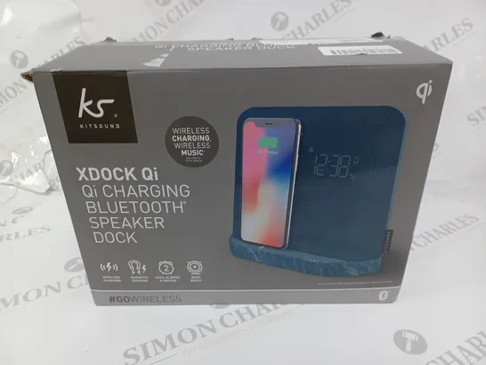 BOXED KITSOUND XDOCK QI CHARGING BLUETOOTH SPEAKER