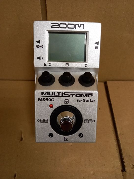 ZOOM MS-50G GUITAR EFFECTS PEDAL