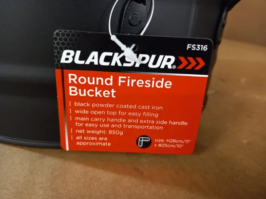 BLACKSPUR ROUND FIRESIDE BUCKET - FS316