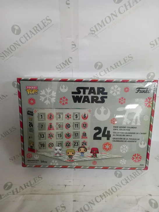 BOXED AND SEALED FUNKO STAR WARS POCKET POP 24 PIECE ADVENT CALENDER