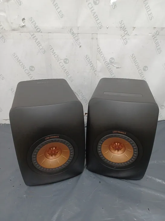 BOXED KEF LS50 WIRELESS MK2 SPEAKER - COLLECTION ONLY