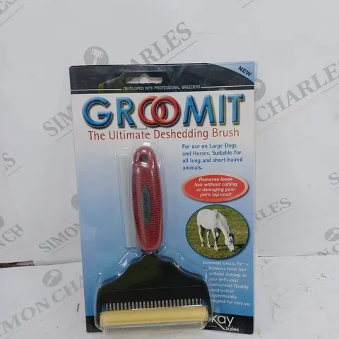 SEALED GROOMIT 2-IN-1 PET GROOMING BRUSH - LARGE 