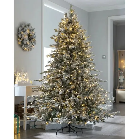 BOXED LIGHTED ARTIFICIAL FIR CHRISTMAS TREE (1 BOX)