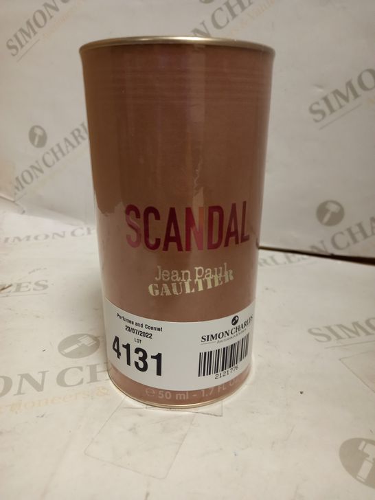 BOXED JEAN PAUL GAULTIER SCANDAL EAU DE PARFUM 50ML