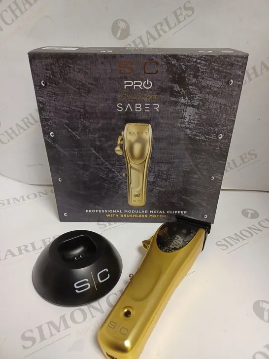 BOXED SC PRO BRUSHLESS SABER HAIR CLIPPERS 