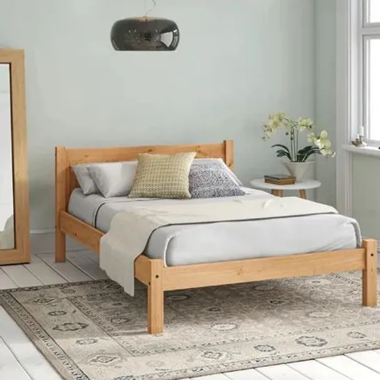 BOXED NIAGARA BED FRAME // SIZE: DOUBLE (2 BOXES)