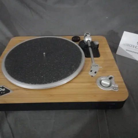 BOXED MARLEY BLUETOOTH TURNTABLE