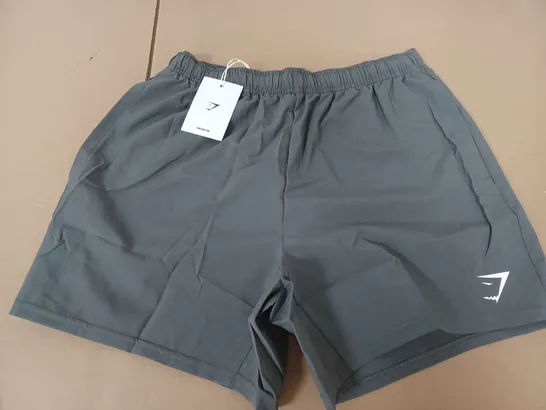 GYMSHARK ARRIVAL 5" SHORTS IN GREY - MEDIUM