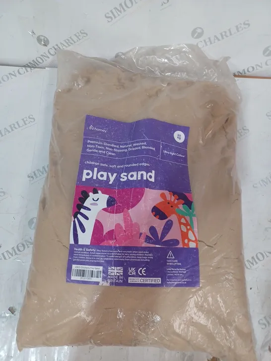 PACKAGED HOMEY 20KG PLAY SAND 