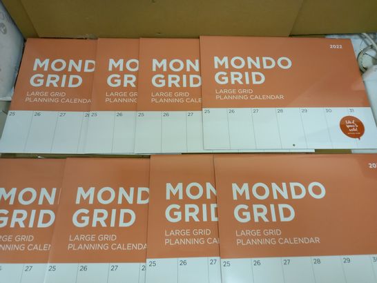 SET OF 8 MONDO GRID PLANNING CALENDARS