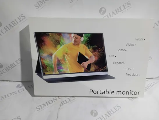 BOXED PORTABLE MONITOR