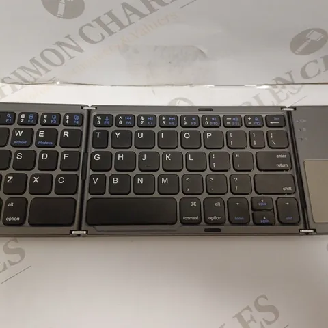 MCBAZEL FOLDABLE BLUETOOTH KEYBOARD WITH TOUCHPAD