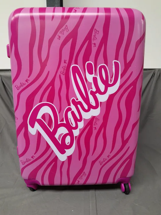 BOXED BARBIE LUGGAGE SUITCASE SLIGHTLY SCRATCHED