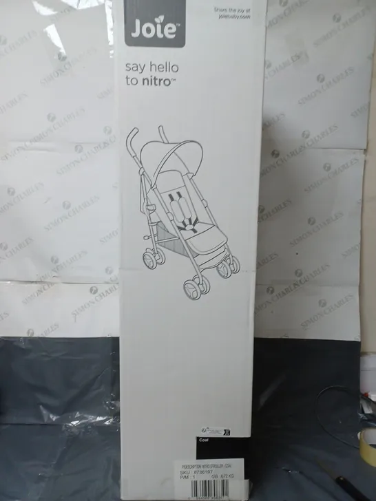 BOXED JOIE NITRO STROLLER COAL