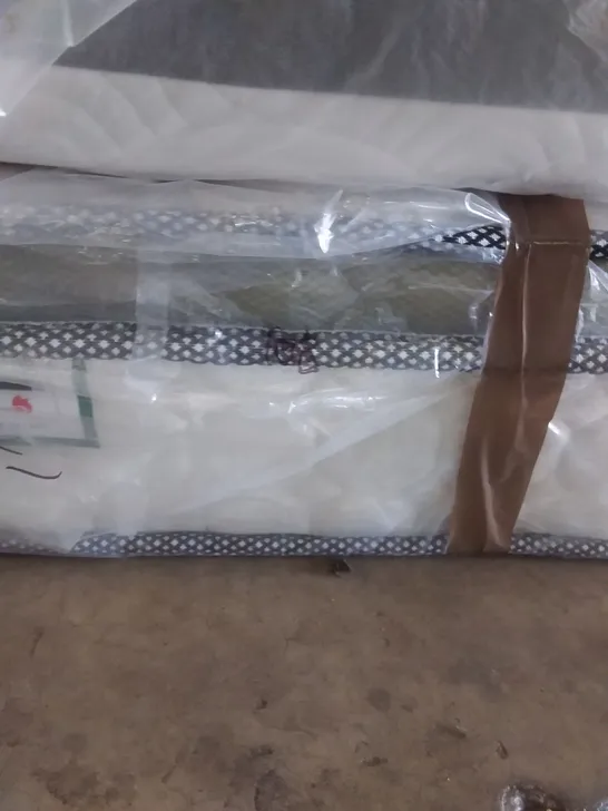 QUALITY BAGGED CALTHORPE PILLOW TOP POCKET SPRUNG 4'6FT DOUBLE MATTRESS