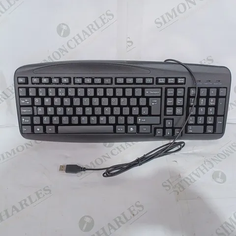 ONN WIRED COMPUTER KEYBOARD - BLACK