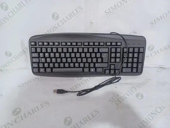 ONN WIRED COMPUTER KEYBOARD - BLACK