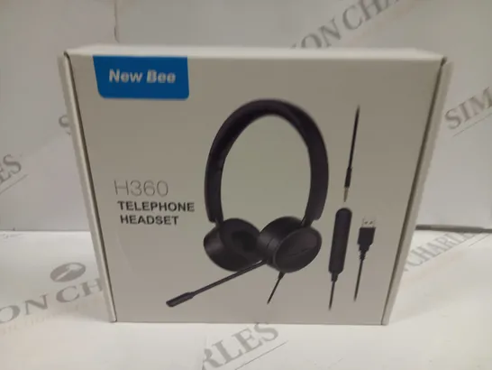 BOXED NEW BEE H360 TELEPHONE HEADSET