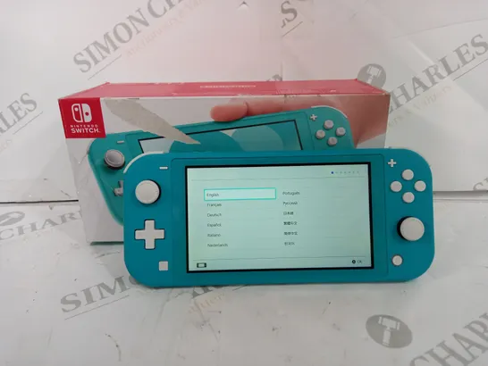 BOXED NINTENDO SWITCH LITE GAMING CONSOLE 