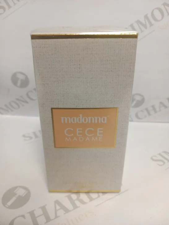 BOXED AND SEALED MADONNA CECE MADAME EAU DE TOILETTE 50ML