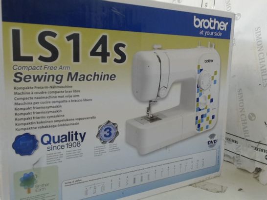 BROTHER AT YOUR SIDE LS14S COMPACT FREE ARM SEWING MACHINE 