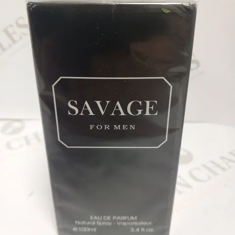 BOXED AND SEALED SAVAGE FOR MEN EAU DE PARFUM 100ML