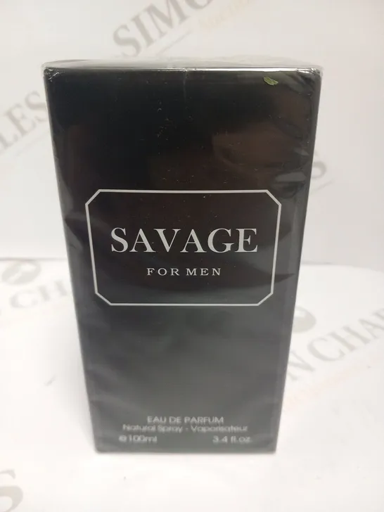 BOXED AND SEALED SAVAGE FOR MEN EAU DE PARFUM 100ML