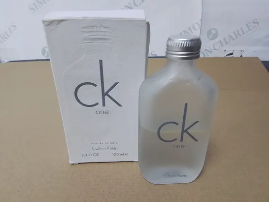 CALVIN KLEIN EAU DE TOILETTE 