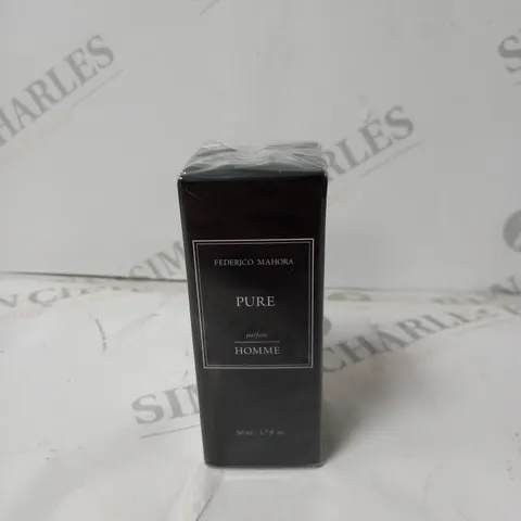 BOXED FEDERICO MAHORA PURE PARFUM HOMME 50ML - SEALED