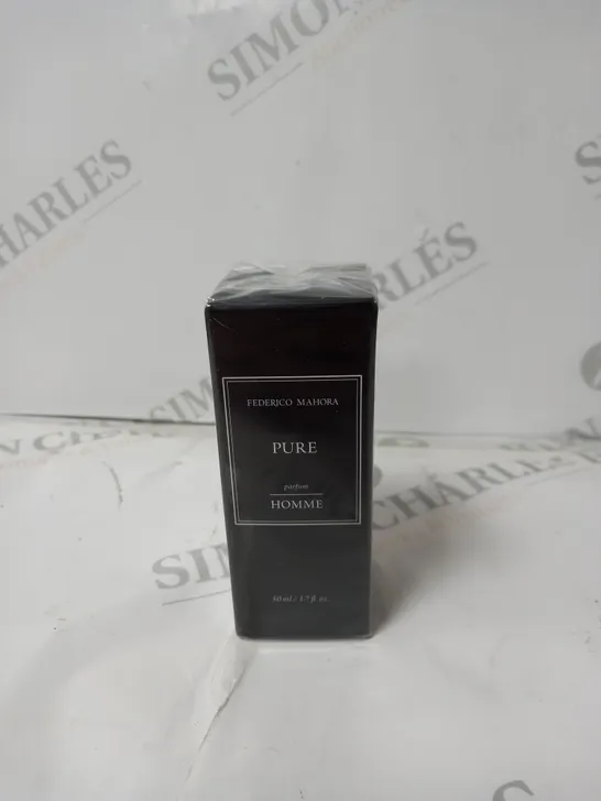 BOXED FEDERICO MAHORA PURE PARFUM HOMME 50ML - SEALED