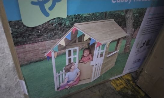 BOXED CUBBY HOUSE WITH VERANDA 