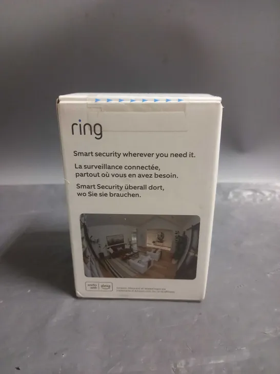 BOXED RING STICK UP CAM BATTERY INDOOR/OUTDOOR CAMERA