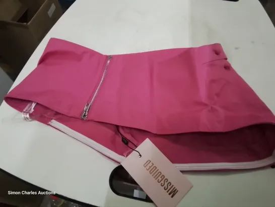 CASE OF MISSGUIDED HOT PINK CUT OUT BRADLET SIZES 10, 12 & 14