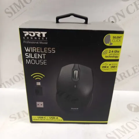 BOXED PORT CONNECT PROFESSIONAL MOUSE WIRELESS SILENT MOUSE 