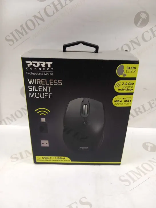 BOXED PORT CONNECT PROFESSIONAL MOUSE WIRELESS SILENT MOUSE 