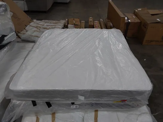 BAGGED 6'SUPER KINGSIZE HYBRID OPEN COIL MEMORY FOAM SUPERKING MATTRESS 