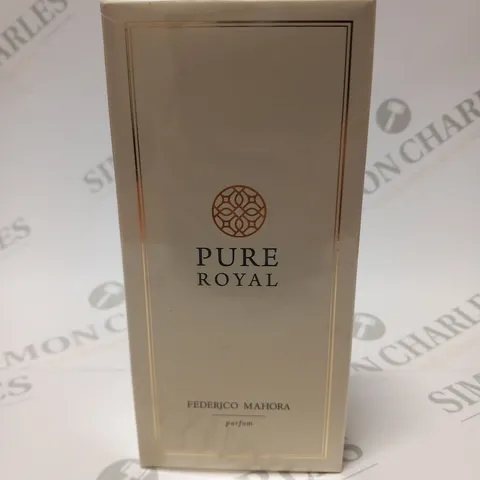 BOXED AND SEALED PURE ROYAL FEDERICO MAHORA PARFUM 50ML