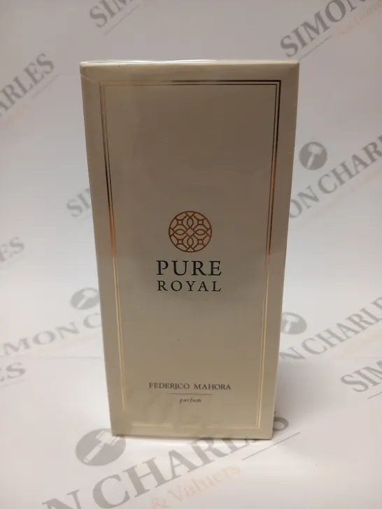 BOXED AND SEALED PURE ROYAL FEDERICO MAHORA PARFUM 50ML