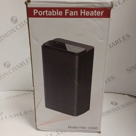 BOXED PORTABLE FAN HEATER