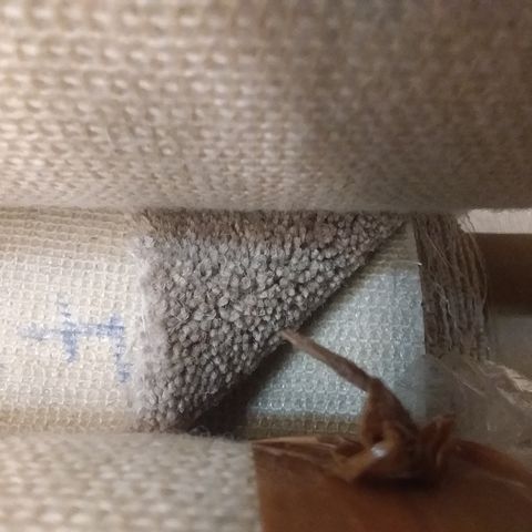 ROLL OF BROWN CARPET APPROXIMATELY 4M