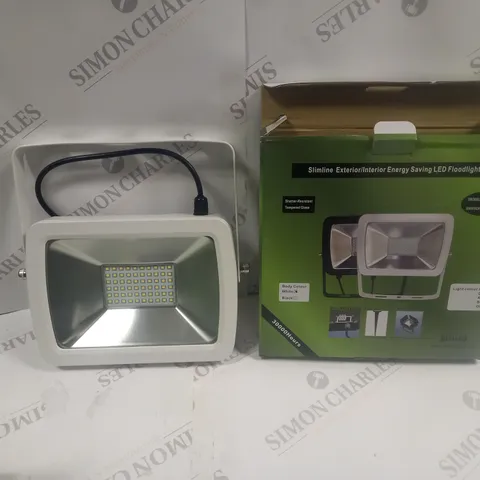 DELTECH SLIMLINE EXTERIOR/INTERIOR ENERGY SAVING LED FLOODLIGHT 