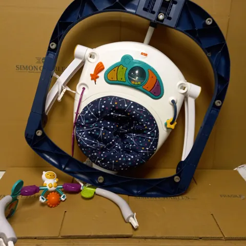 FISHER-PRICE ASTRO KITTY SPACESAVER JUMPEROO INFANT ACTIVITY CENTER