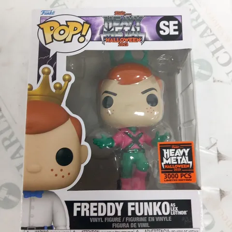 BOXED POP HEAVY METAL HALLOWEEN 2023 SE FREDDY FUNKO VINYL FIGURE 3000 PCS LIMITED EDITION