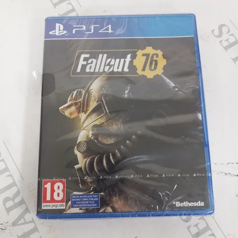 PLAYSTATION 4 FALLOUT 76 