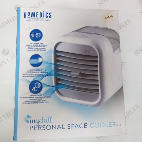 BOXED HOMEDICS MY CHILL PERSONAL COOLER 2.0 PAC-25-EU2