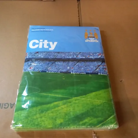 MANCHESTER CITY SINGLE DUVET SET