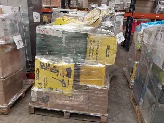 PALLET OF APPROXIMATELY 16 UNPROCESSED RAW RETURN HOUSEHOLD AND ELECTRICAL GOODS TO INCLUDE;