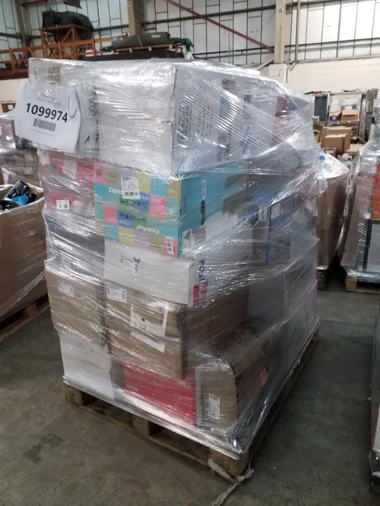 PALLET OF APPROXIMATELY ASSORTED HOUSEHOLD & ELECTRICITY PRODUCTS INCLUDING 